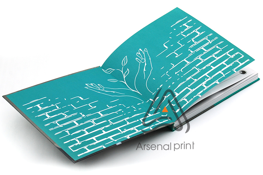 Друк форзаців - Виготовлення щоденників