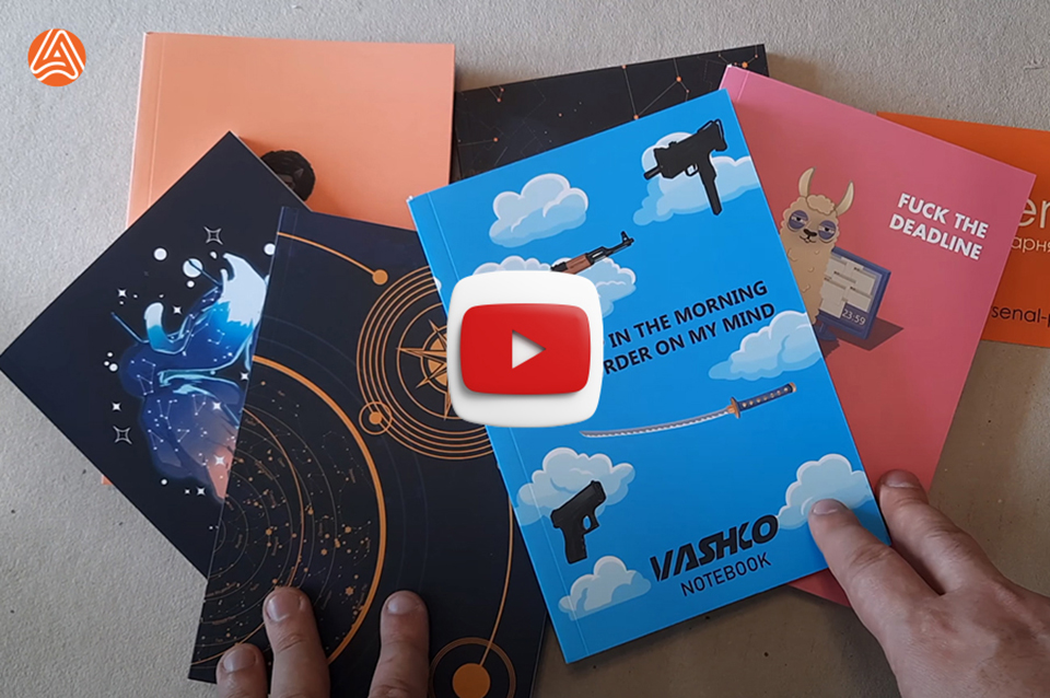 Блокнот склейка на термобіндері