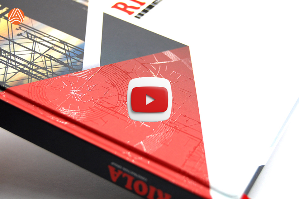 Друк блокнотів -Тверда обкладинка з УФ лаком