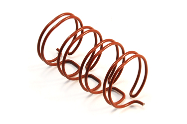 Металева пружина для блокнотів Коричнева пружина