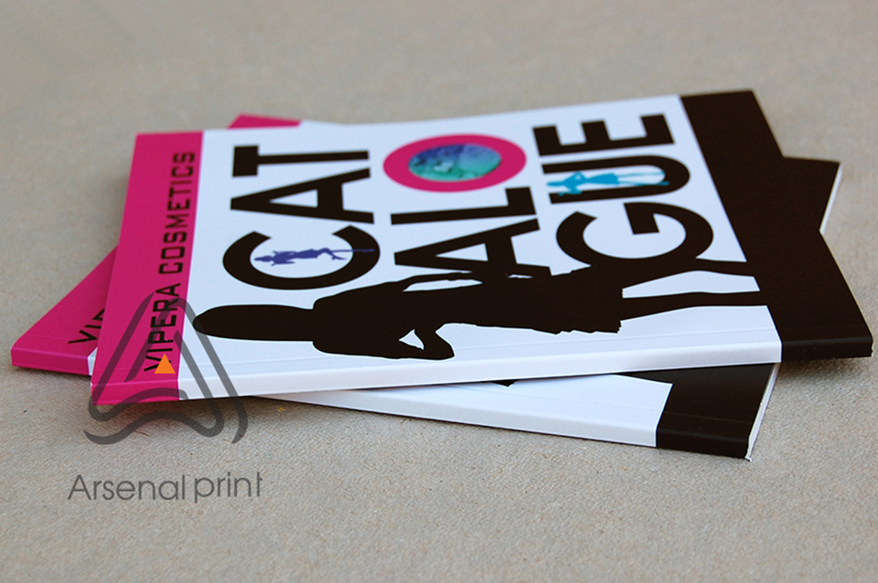 Друк каталогів зі склейкою на термобіндері