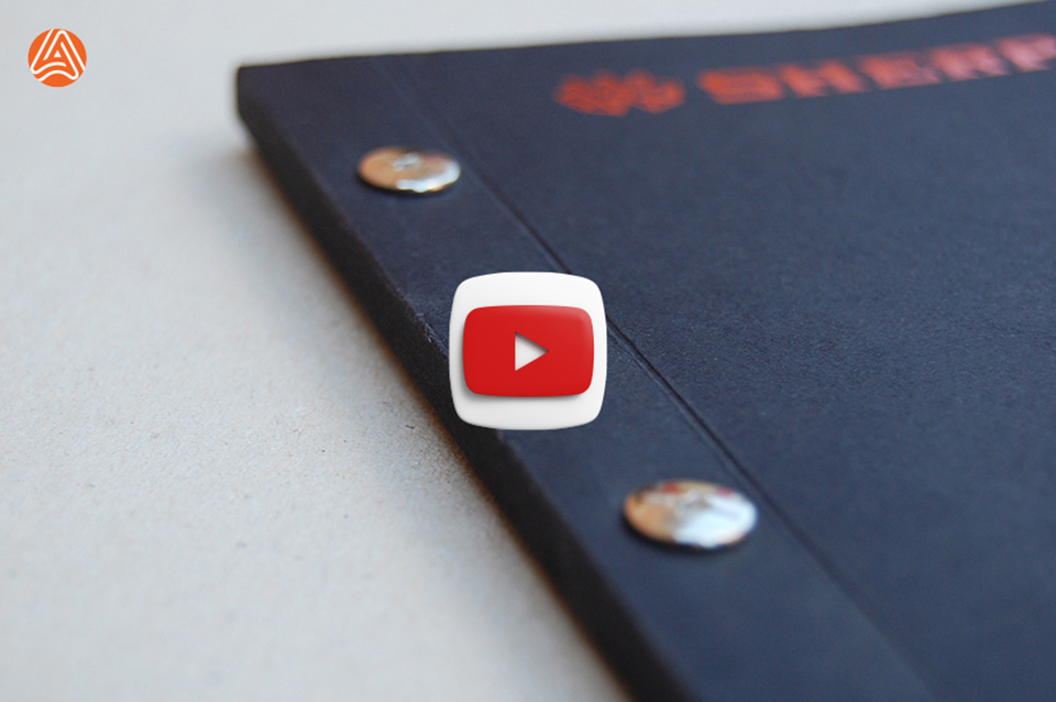 Друк каталогів - скріплення на хольнітени