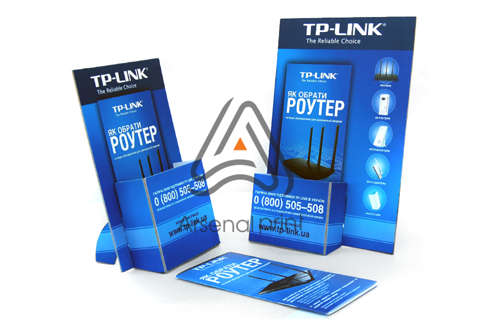 Картонна підставка тримач для листівок