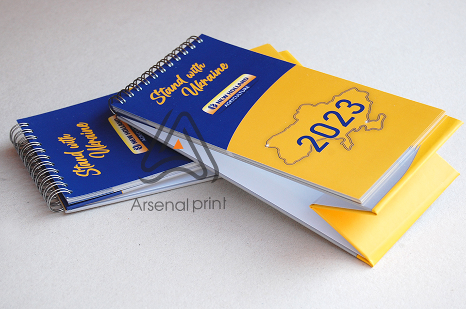 Календар настільний, з перекидними листами - Вертикальний