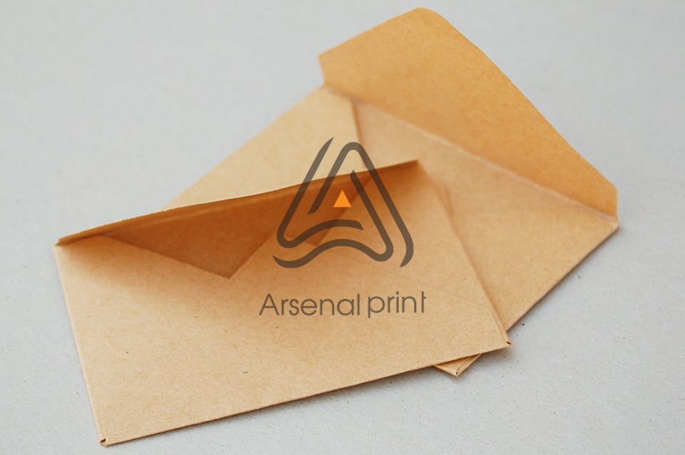 Крафт конверти - виготовлення