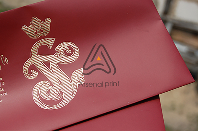 Конверти з тисненням