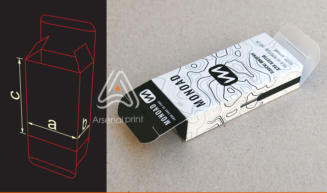 Друк коробок з різносторонніми клапанами