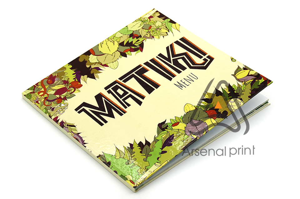 Папка меню - тверда оправа!