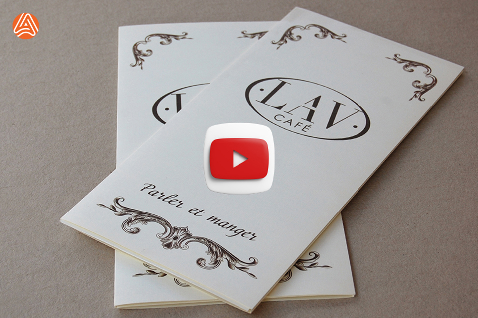 Замовити друк обкладинок меню