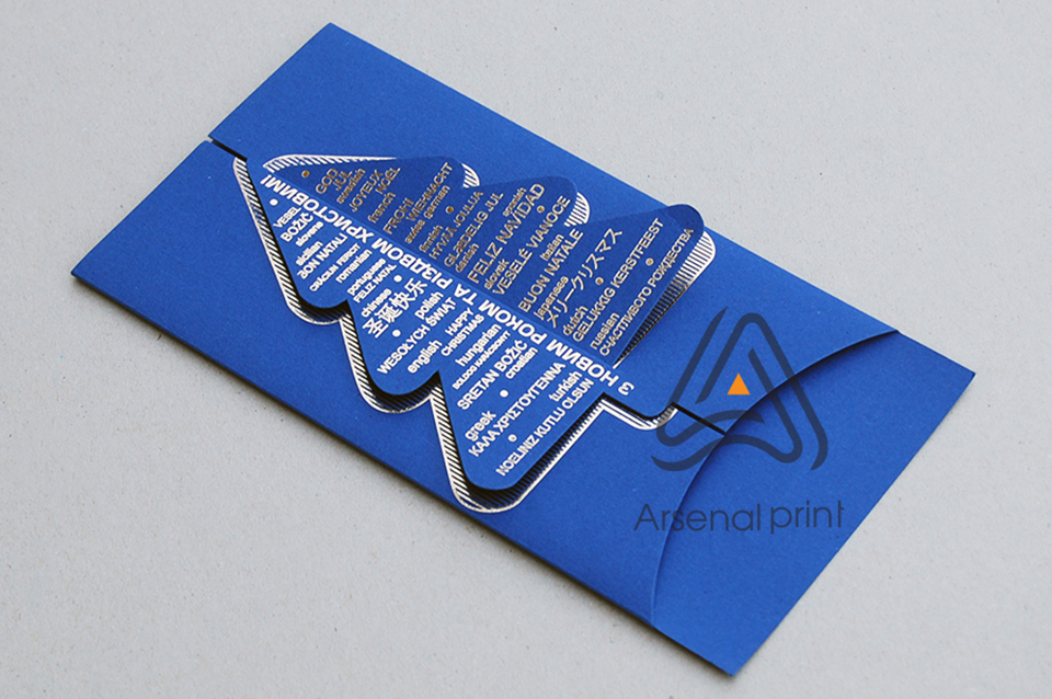 Замовити вітальні листівки з тисненням