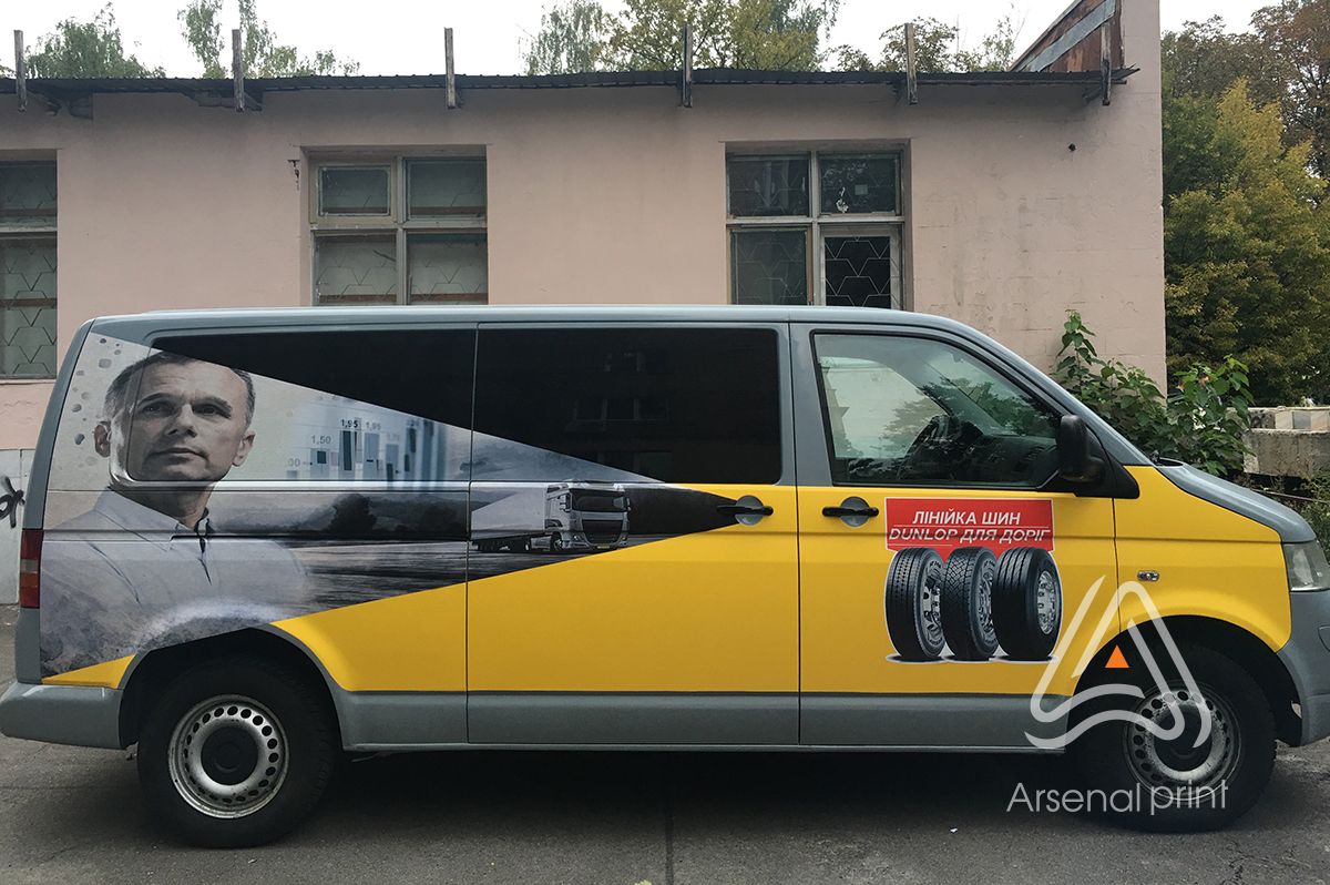 Поклейка рекламы на авто и брендирование