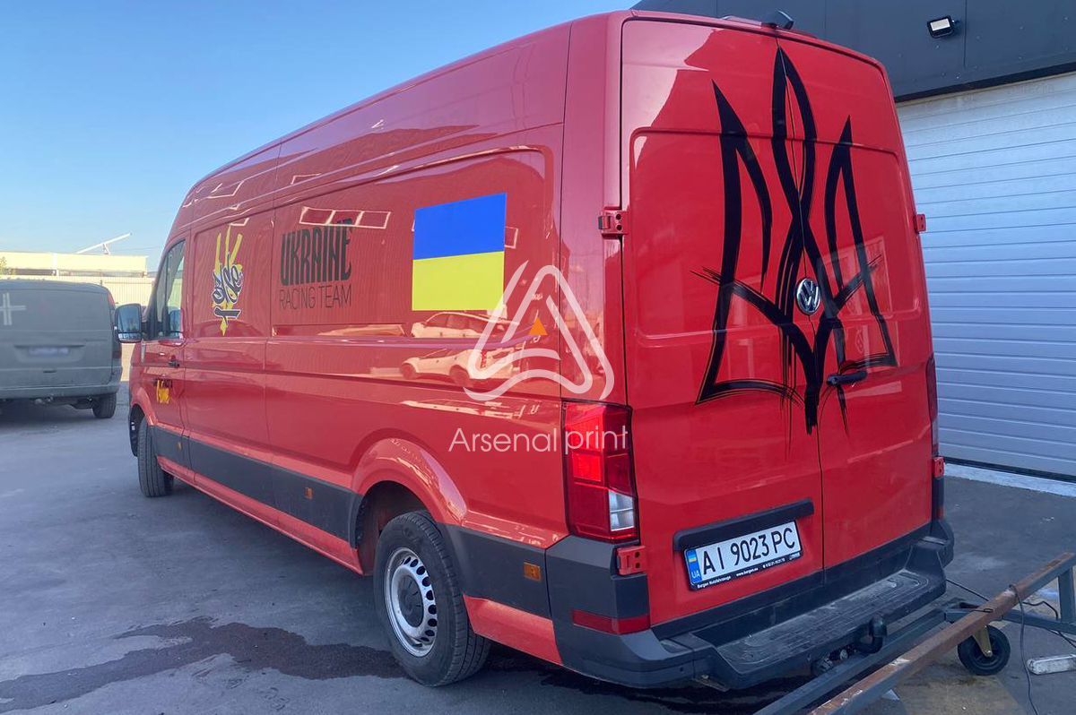 Обклейка наліпками мерседес спрінтер