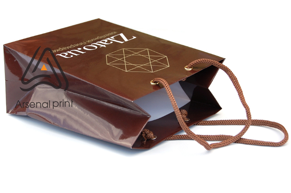 Паперові пакети з ламінацією - друк на пакетах