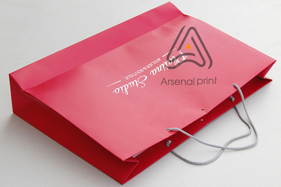 Пакет з атласною стрічкою -бант