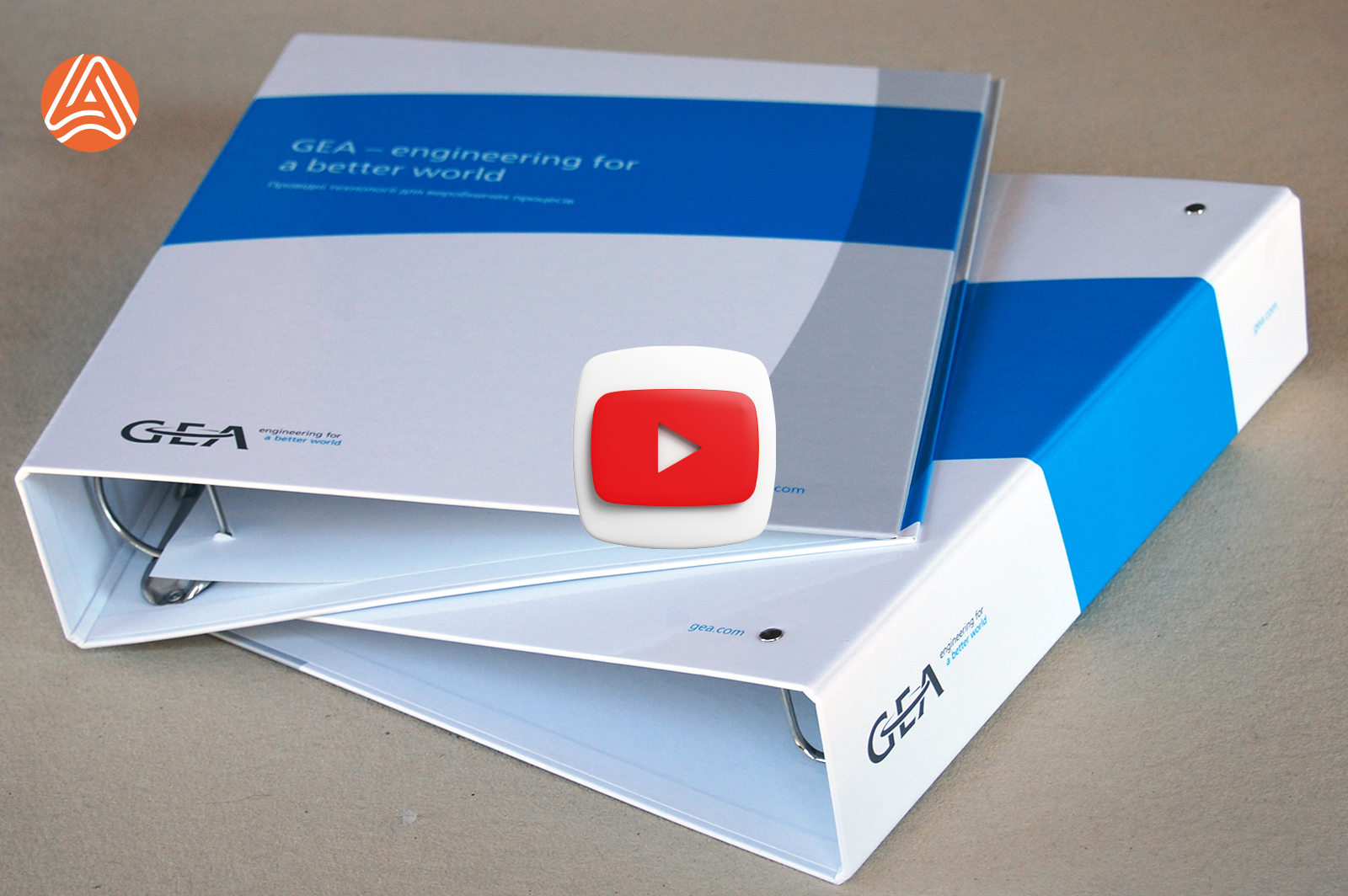 Друк папок з розжимними кільцями