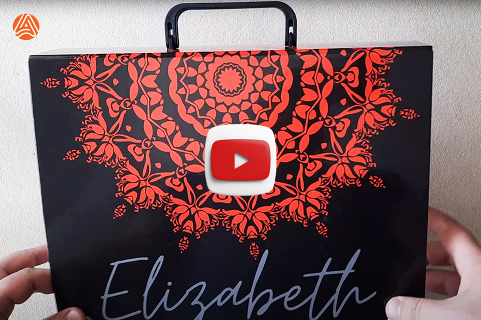 Виготовлення папки портфель із ручкою