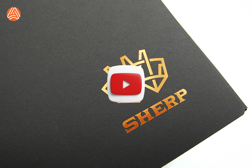 Картонна папка з тисненням