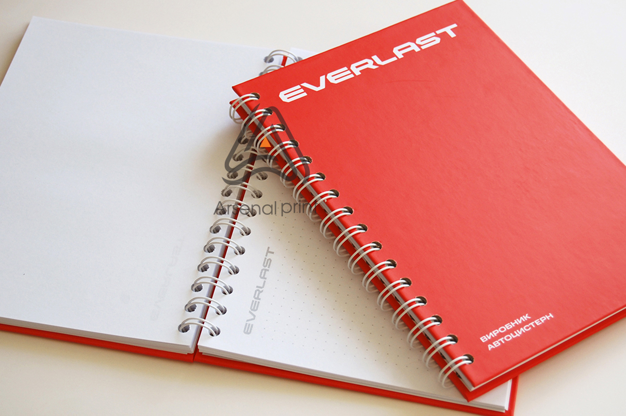 Друк і виготовлення блокнотів - Тверда обкладинка!