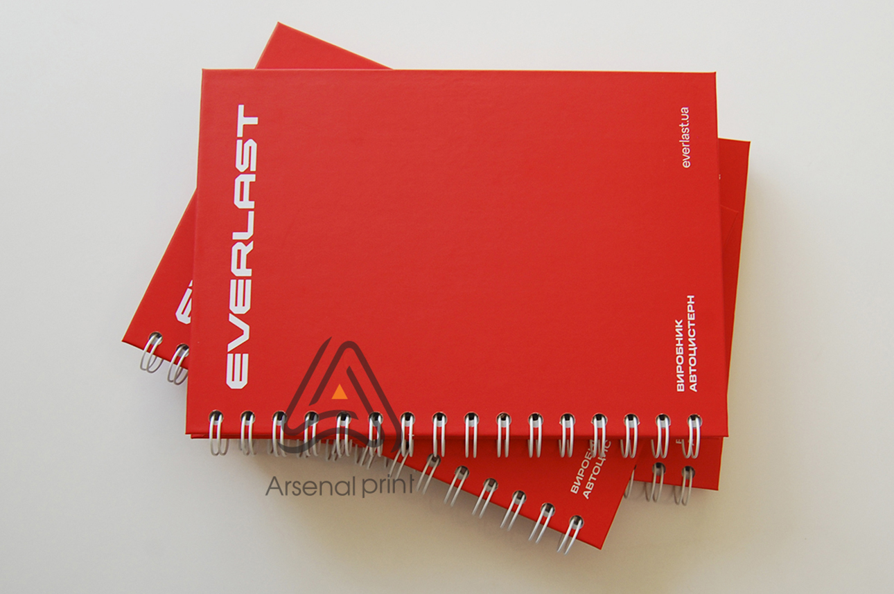 Замовити друк блокнотів - тверда обкладинка