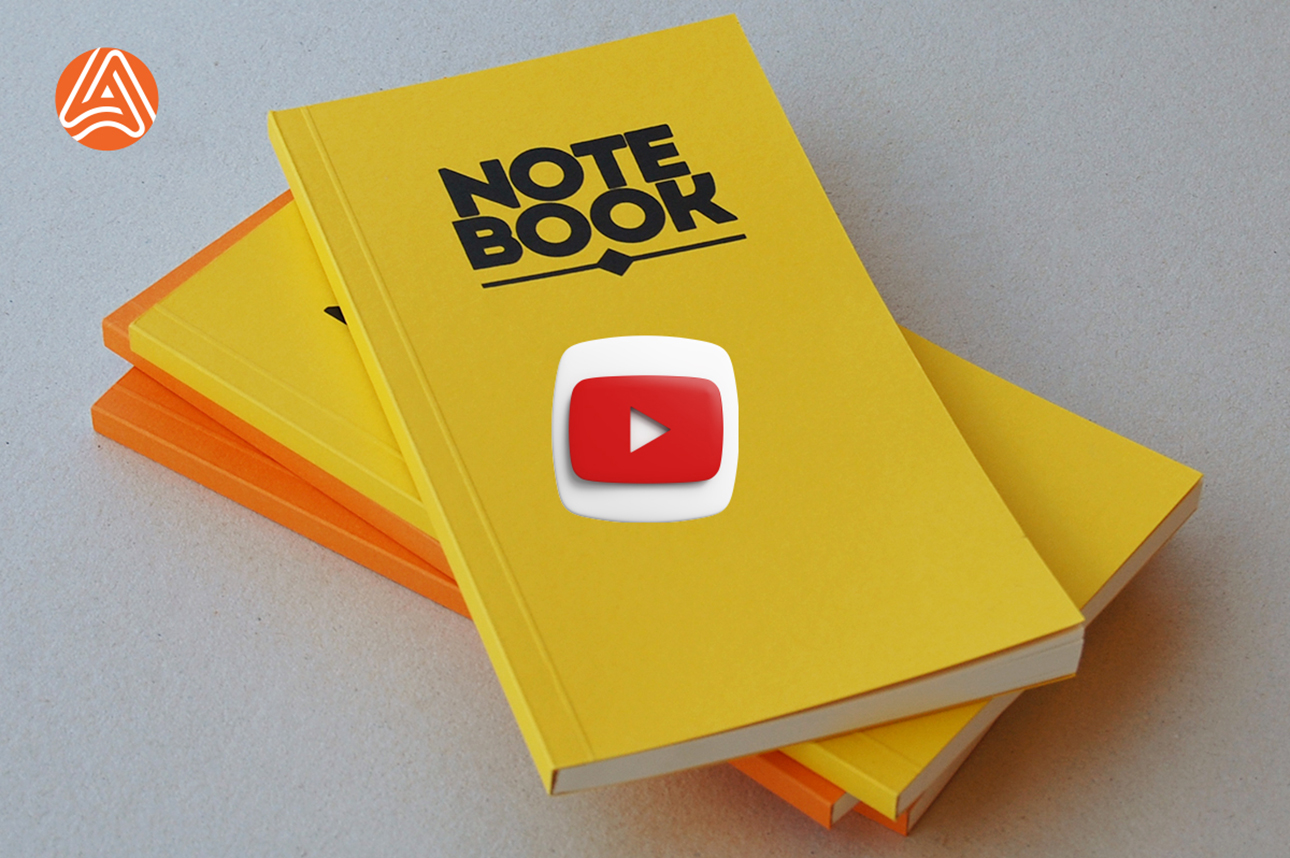 Блокноти з клейовою склейкою на термобіндері