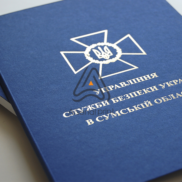 Тиснення на блокнотах