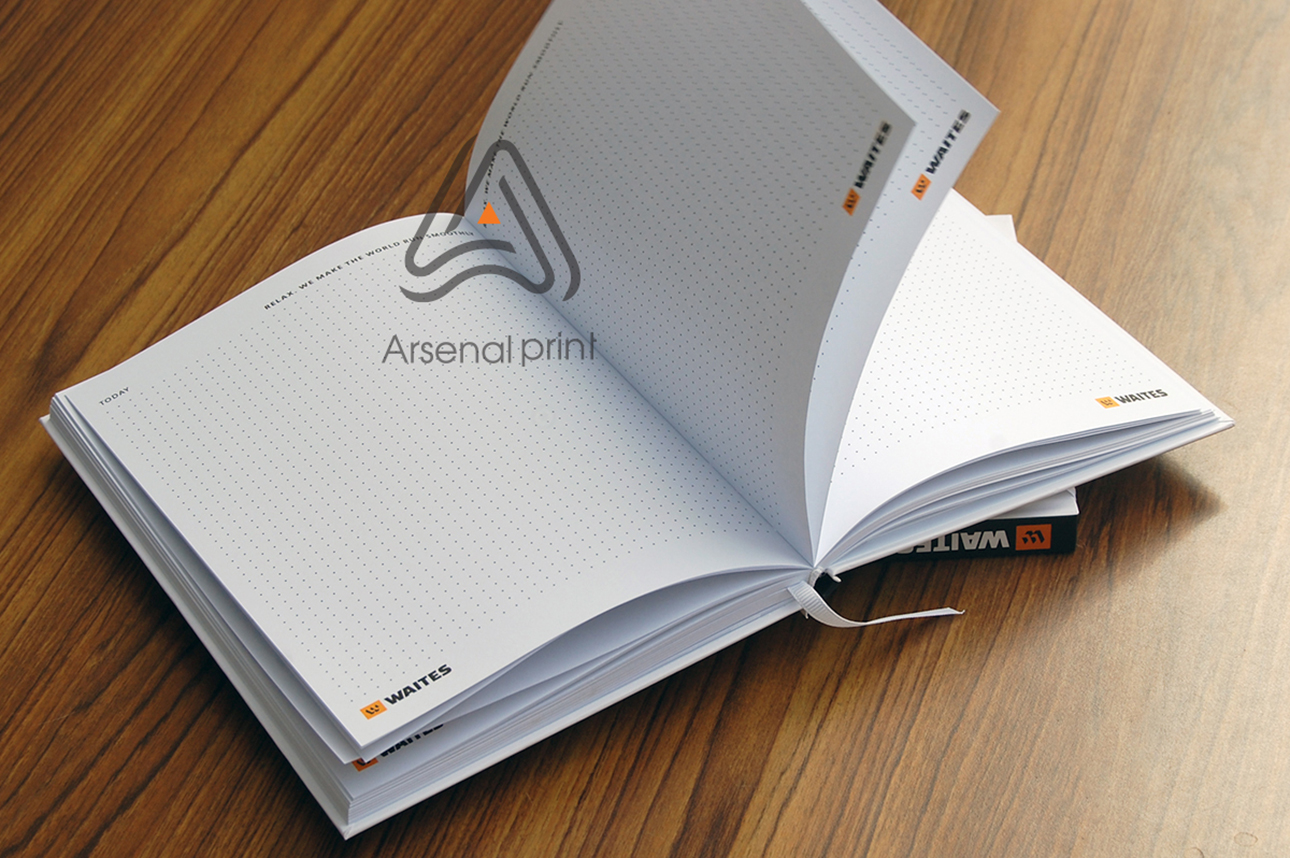 Друк блокнотів - Книжкова тверда обкладинка