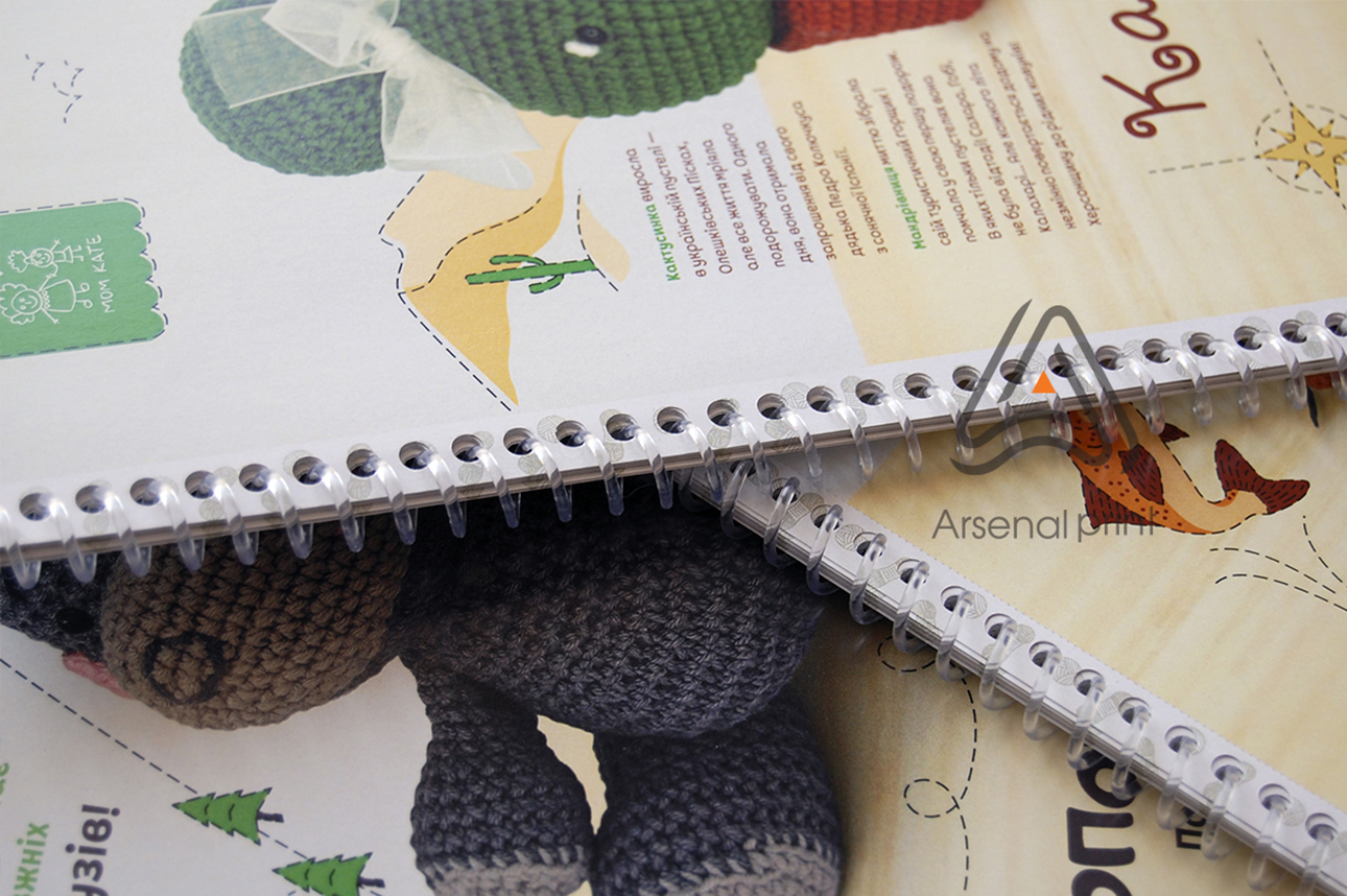 Друк інструкцій на пружині