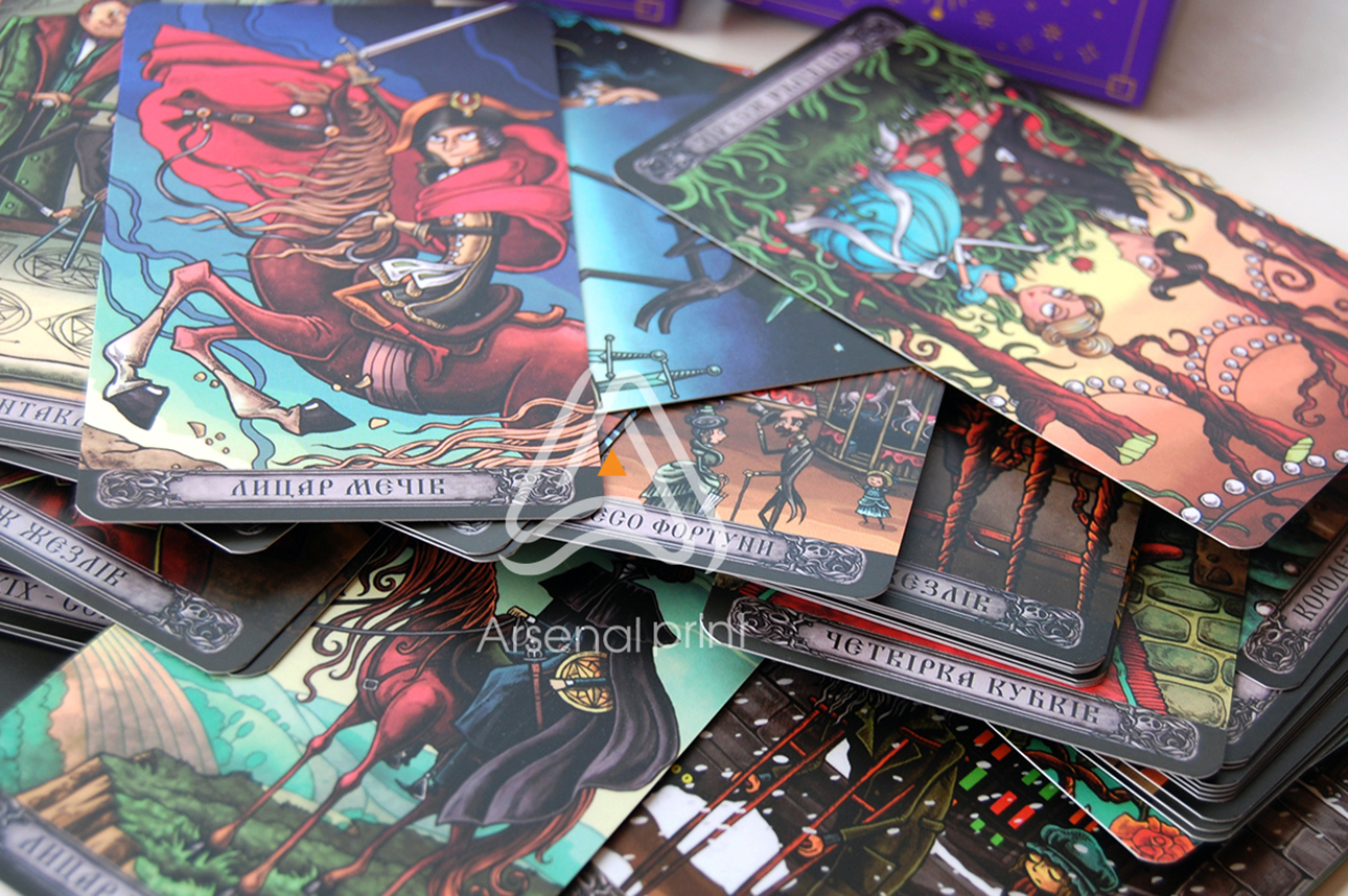 Дизайн і друк карт ТАРО