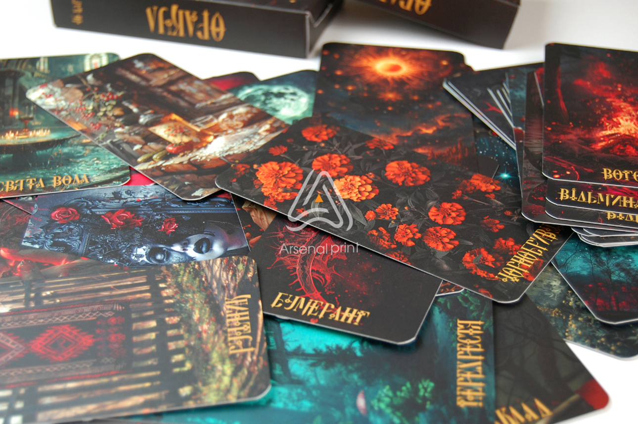 Виготволення карт ТАРО