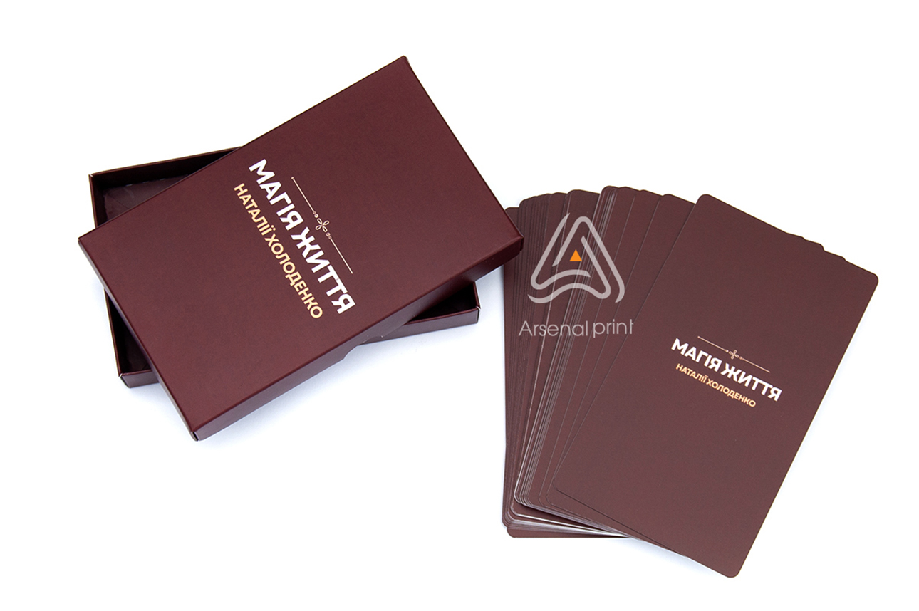 Друк карт на замовлення