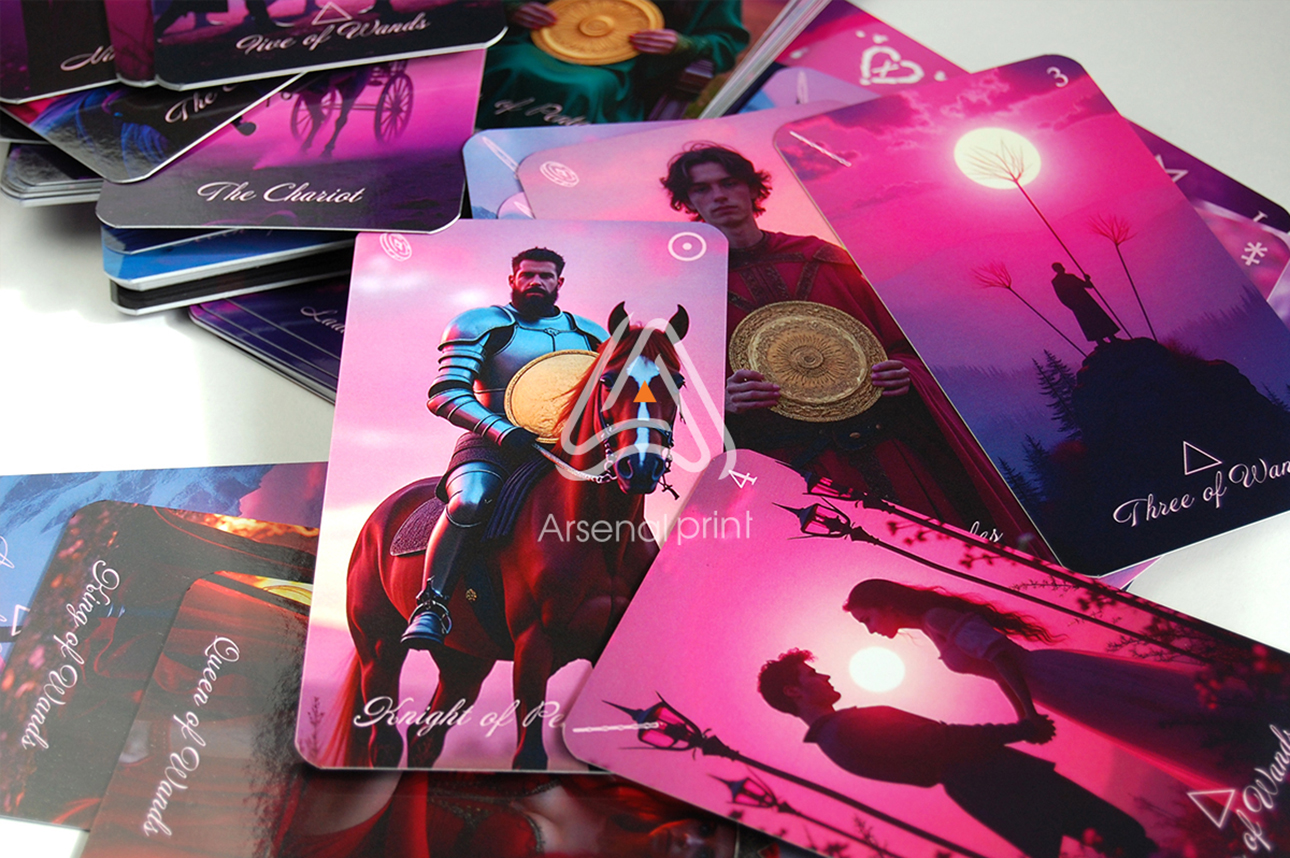 надрукувати колоду карт ТАРО