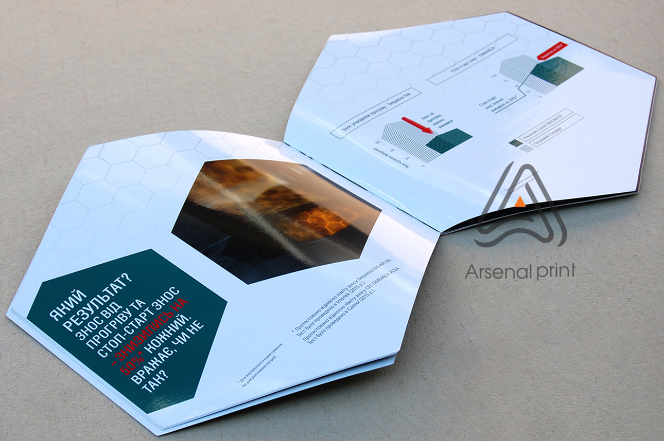 Друк каталогів - з висічкою