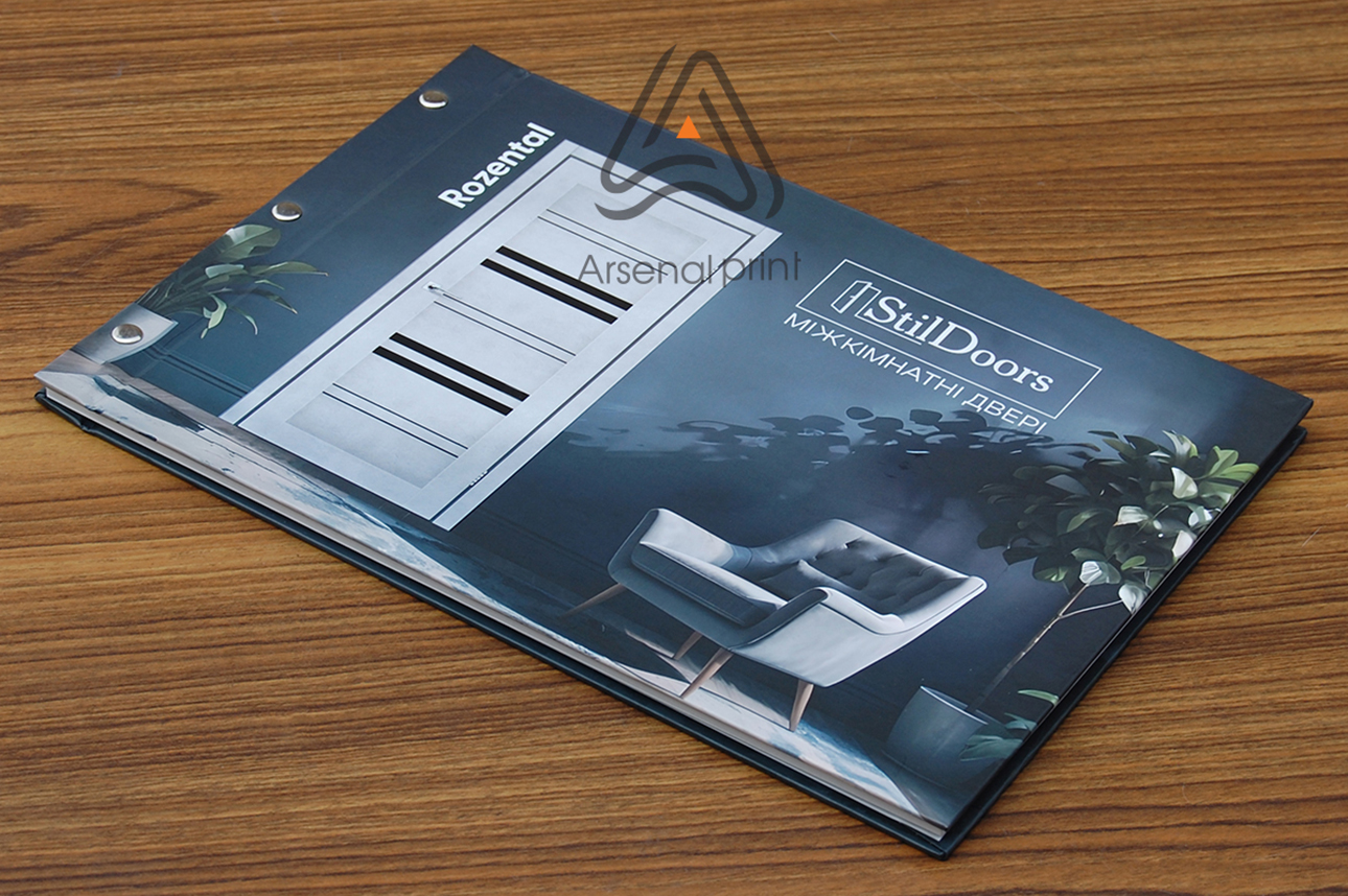 Друк презентацій - А4 формат, тверда обкладинка