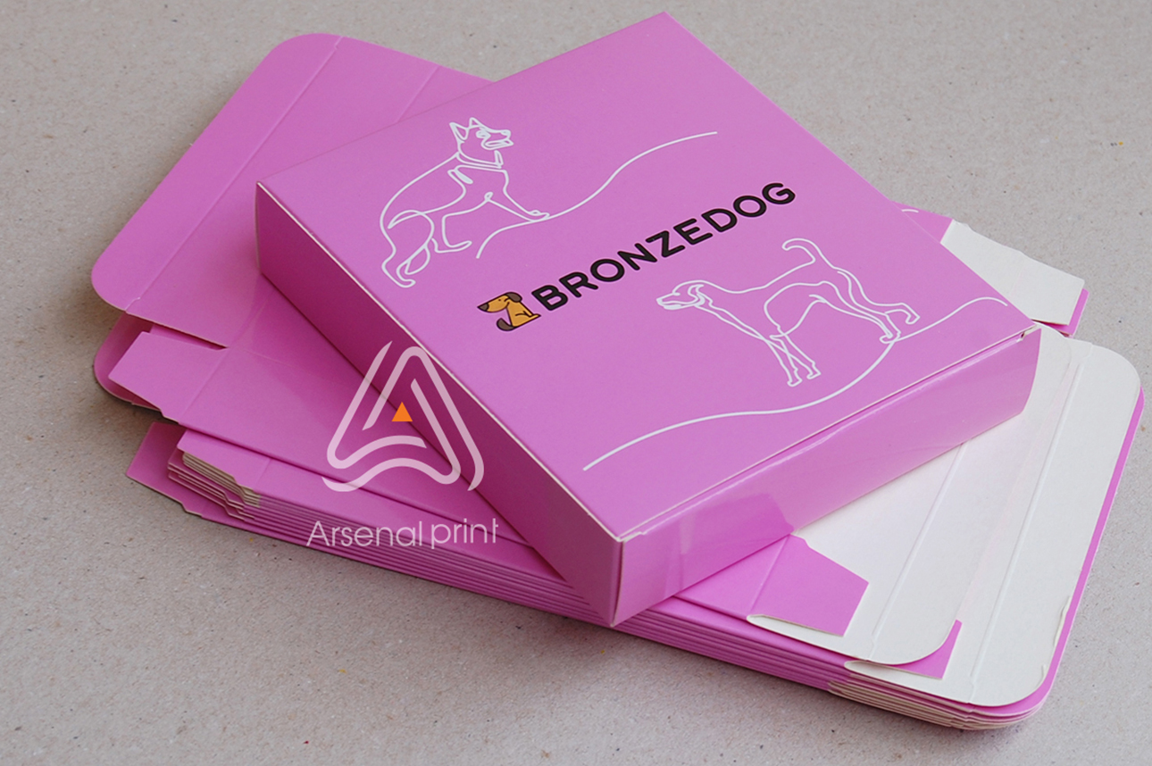 Картонні коробки на замовлення - друк