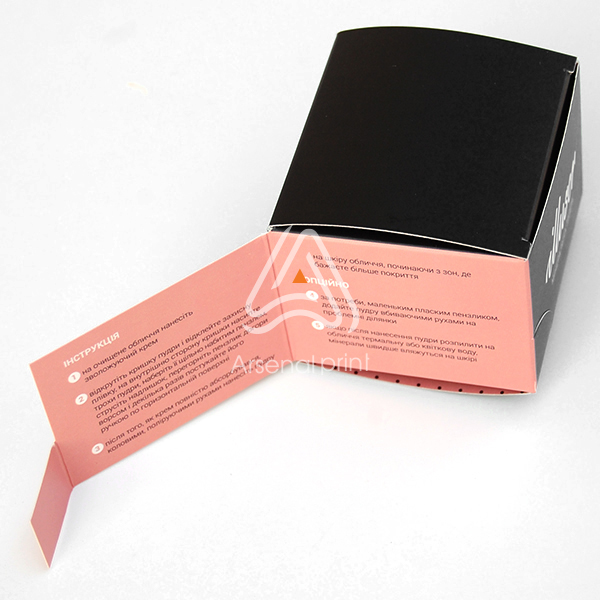 Друк картонної коробки із бічним клапаном