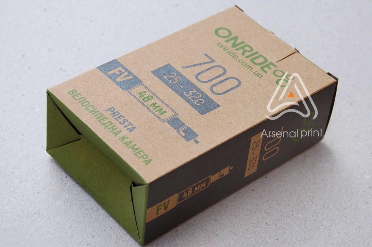 Крафт картон - друк коробки на замовлення