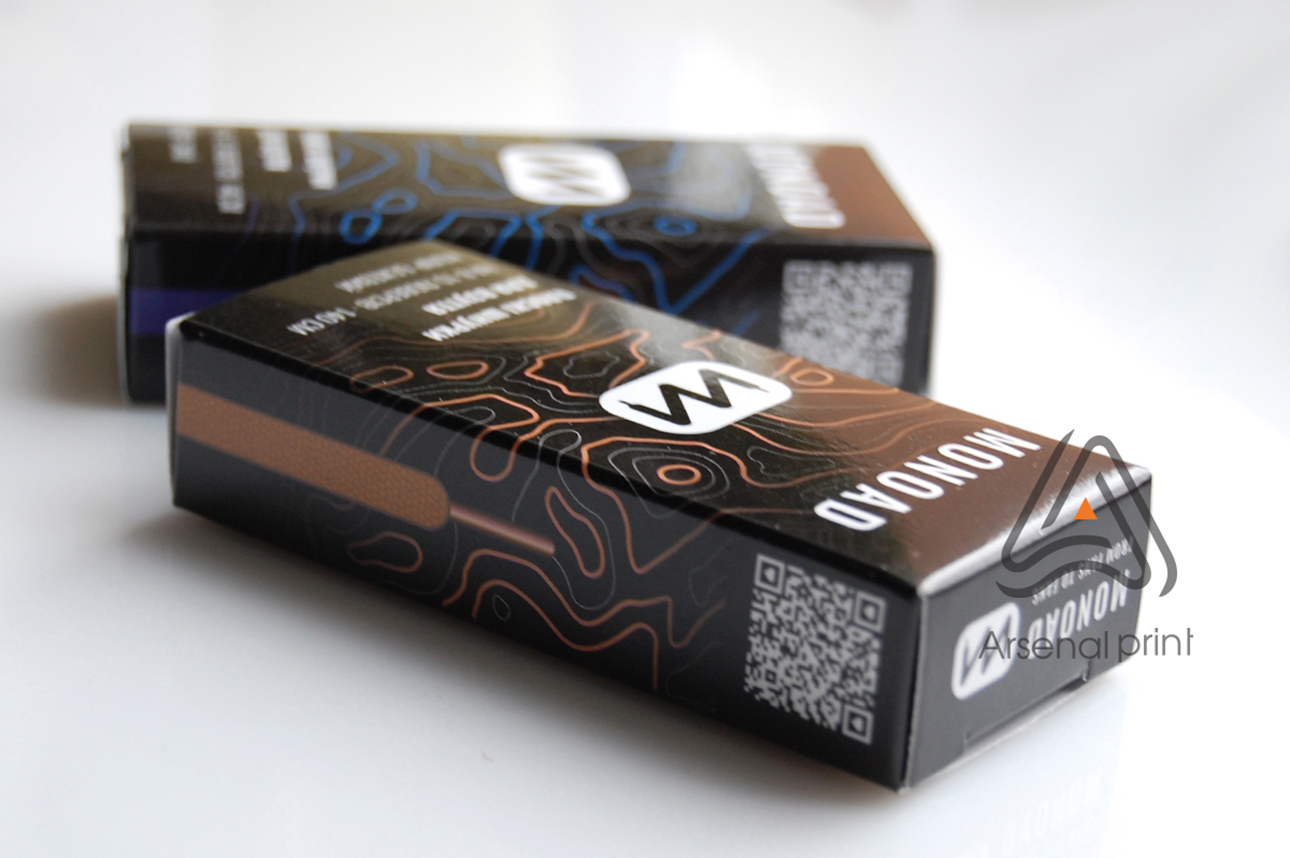 Замовити друк картонної коробки - глянцева ламінація