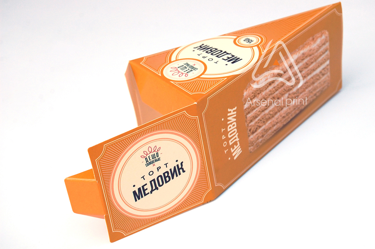 Замовити друк коробки для торта