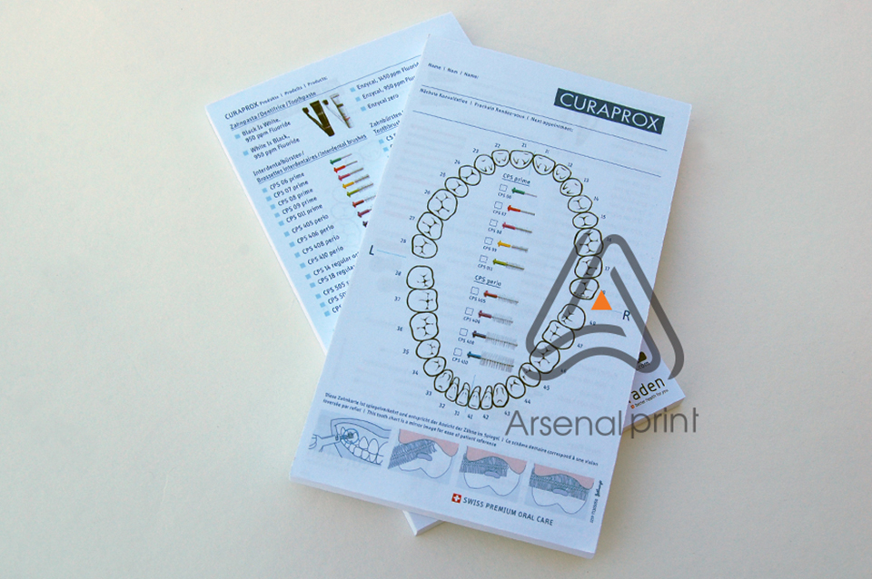 Друк відривних блоків