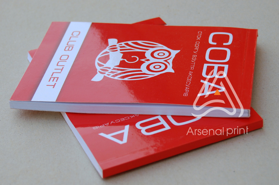 Блокнот на термобіндері, А6 формат