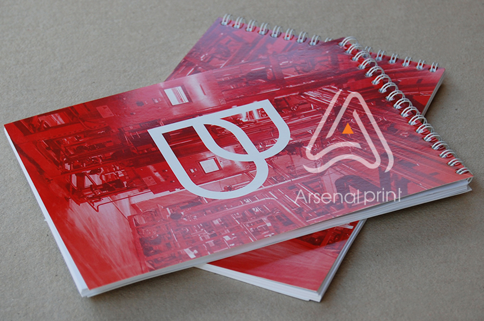 Блокнот на спіралі - замовити!