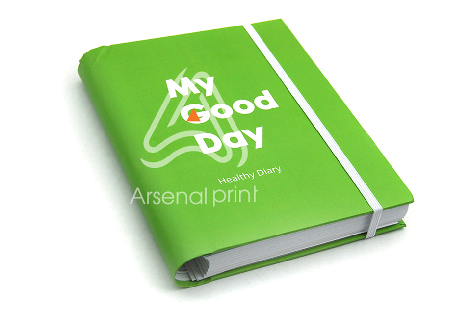 Друк блокнотів - Тверда обкладинка з резинкою