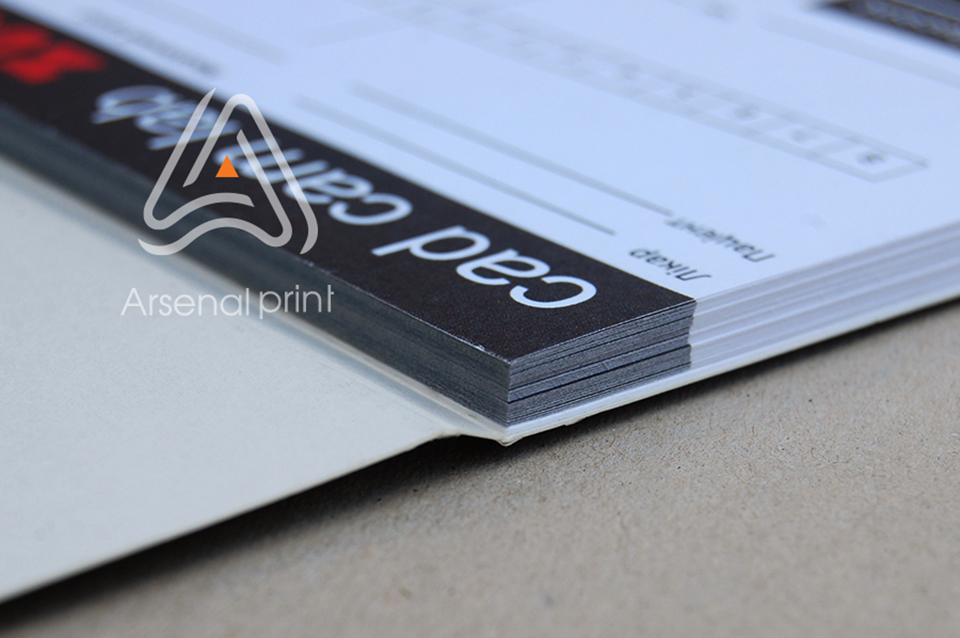 Блокнот з відривними аркушами і обкладинкою. Замовити!