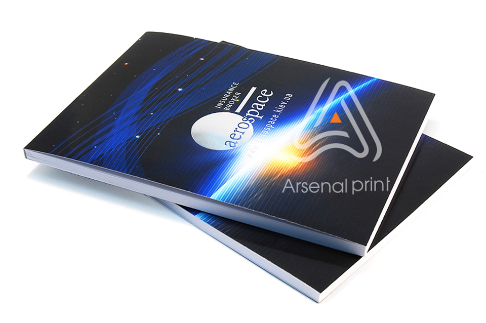 Блокнот, скріплення термобіндер, формат А6