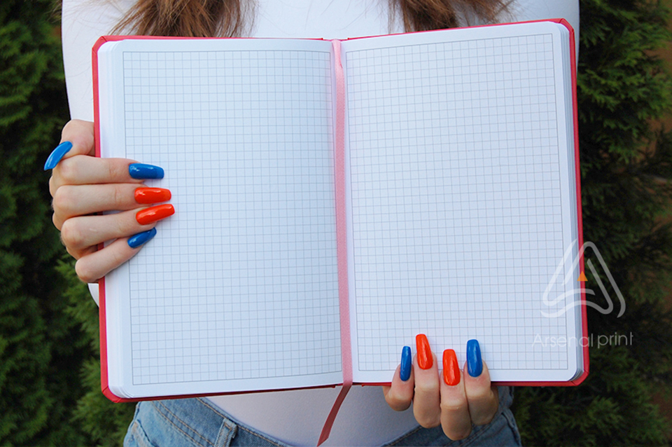 Виготовлення і Друк блокнотів - Тверда обкладинка з резинкою