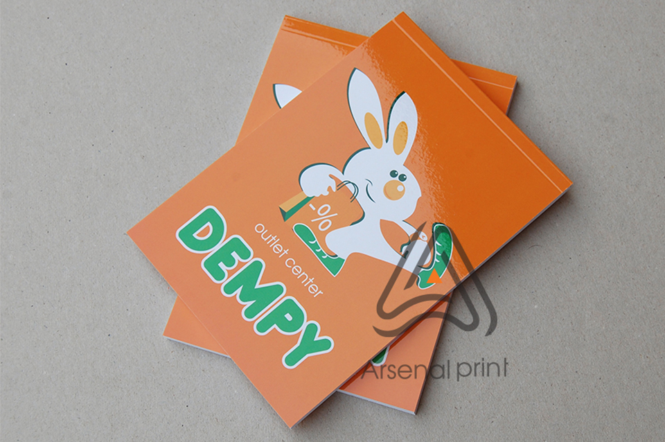 Блокнот, склейка на термобіндері