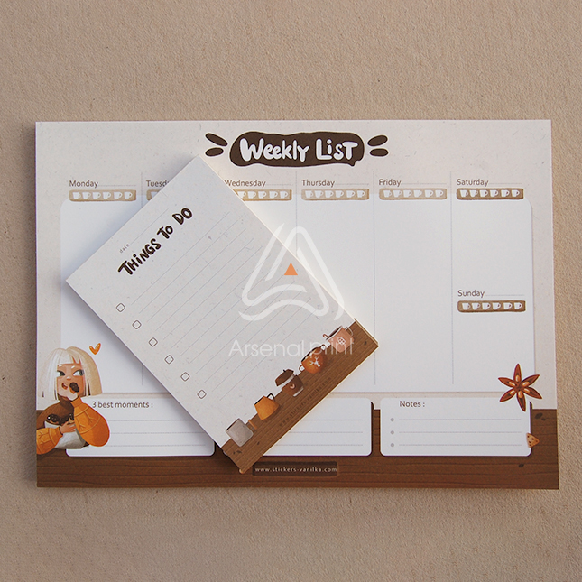 Відривний блокнот без обкладинки | А2 формат