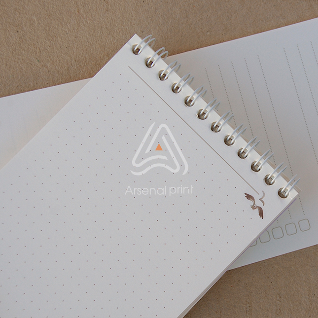 А6 формат пружина по коротшій стороні