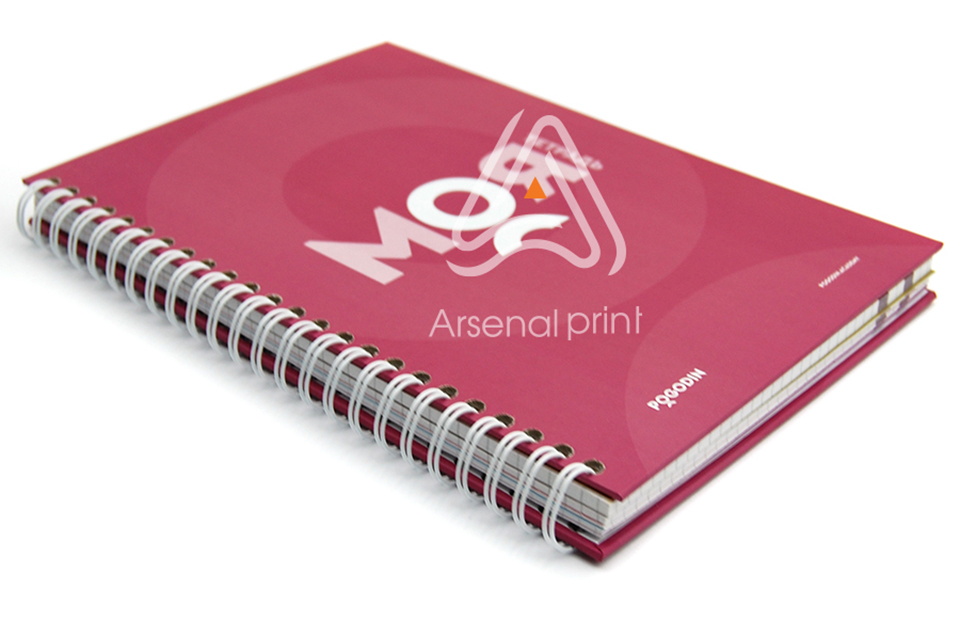 Тверда обкладинка - Друк блокнотів