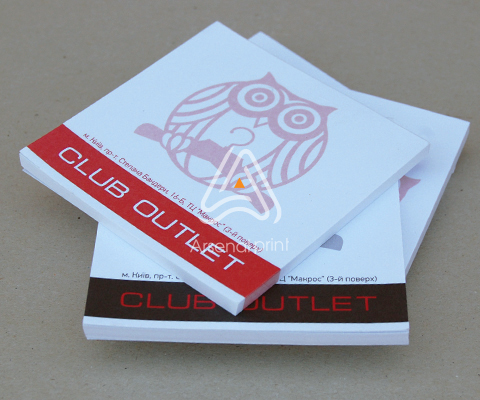 ... 90х90мм на 50 аркушів